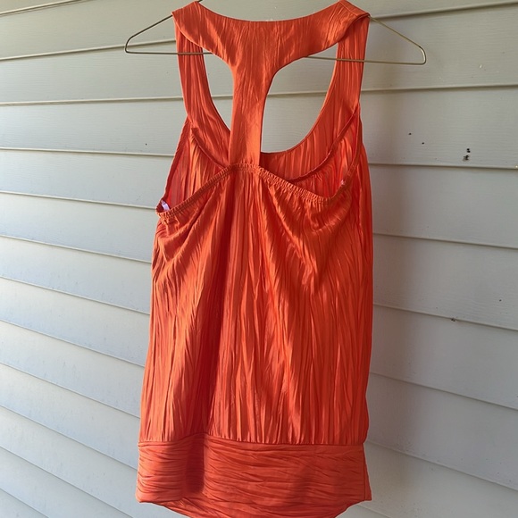 Gorgeous iz Byer California Bright orange dressy tank - Picture 7 of 12